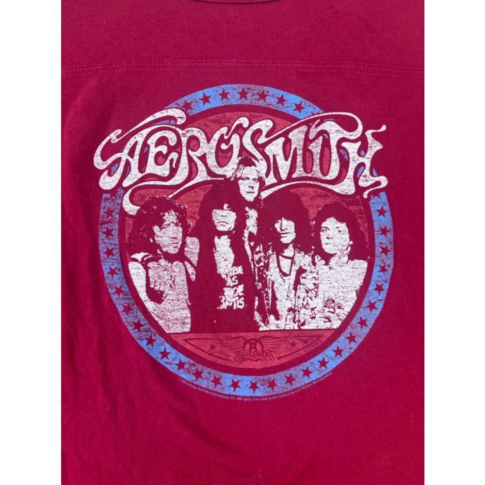 Women's Trunk Ltd. For Free People Aerosmith T-Shirt - Burgundy - S